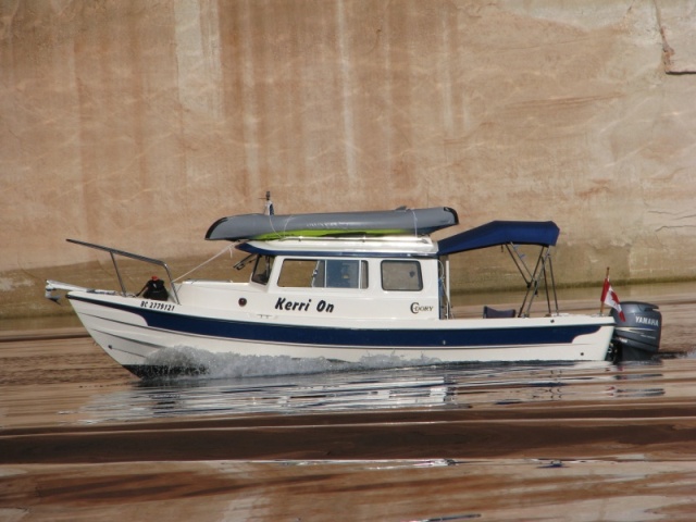 Kerri On from Discovery  lake Powell 2011