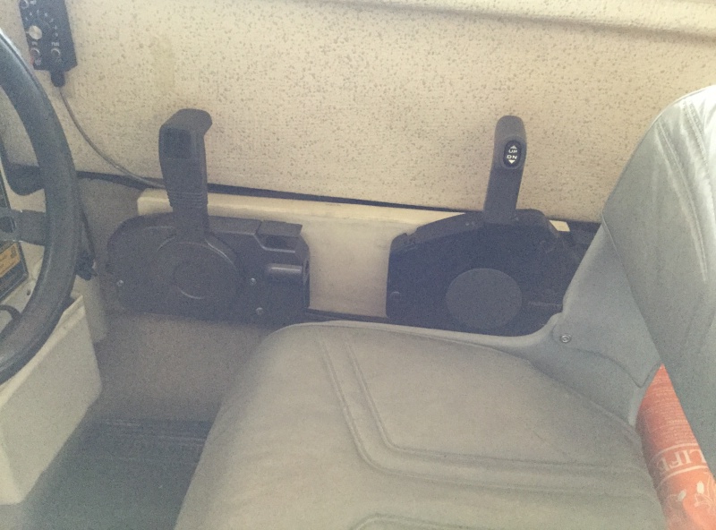 Kicker controls ahead of main control