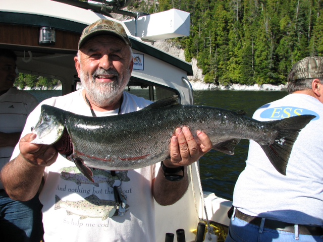 Kitimat 2011, Coho "Silver" fishing