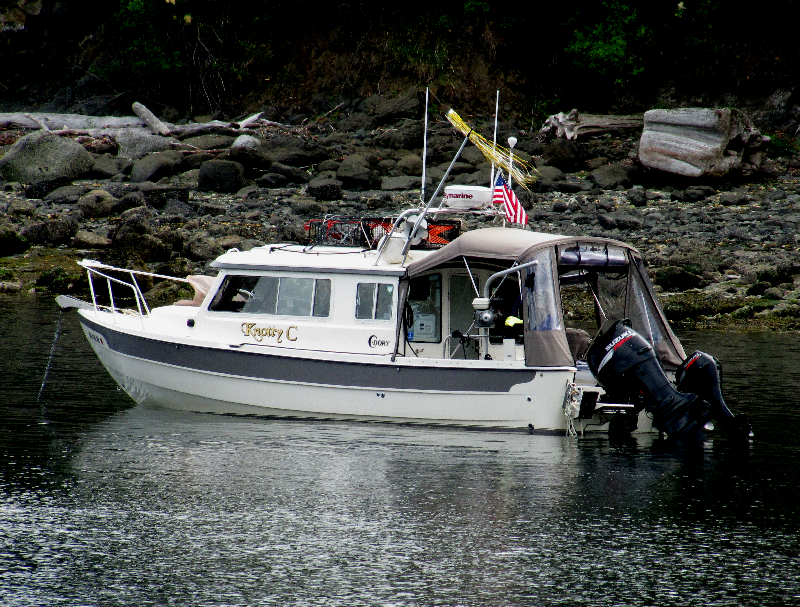 Knotty C at Fossil Bay 7-20-11