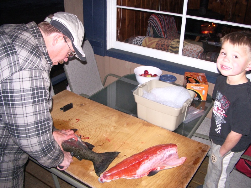Kootenay rainbow fillets with Cameron