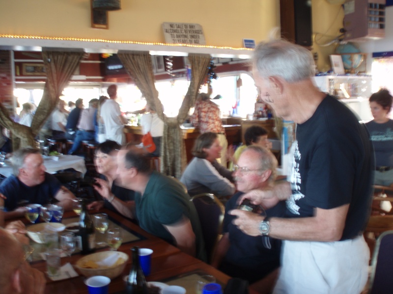 L-R: Jim, Robin & John, Steve, Dr. Bob (standing)