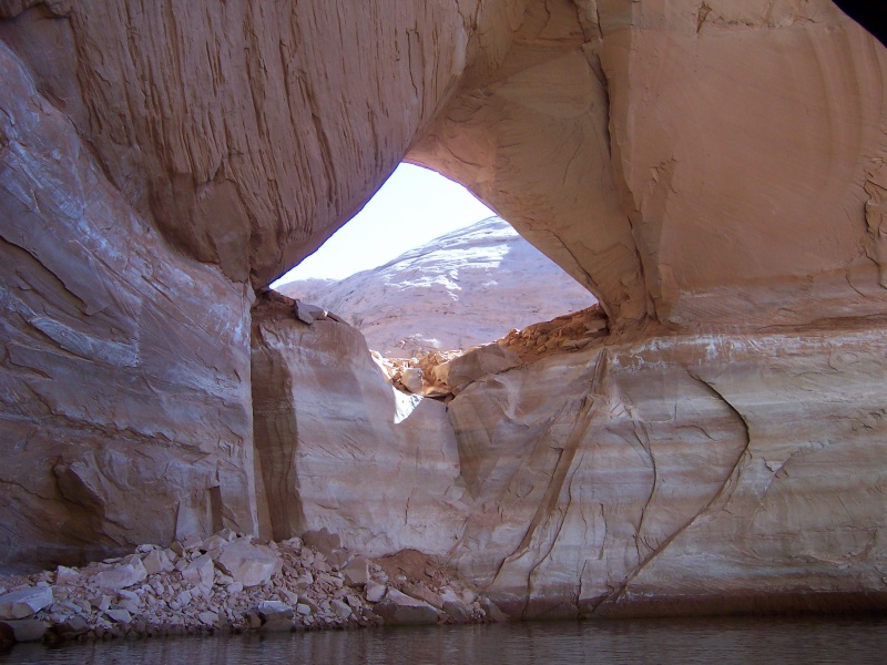 La Gorce Arch in Davis Canyon on the Escalante River Arm 9-27