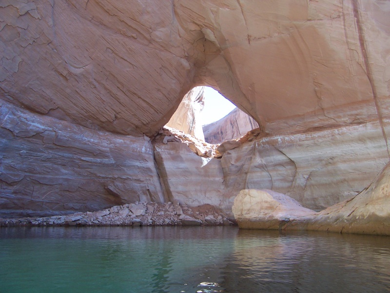 La Gorce Arch in Davis Canyon on the Escalante River Arm 9-27