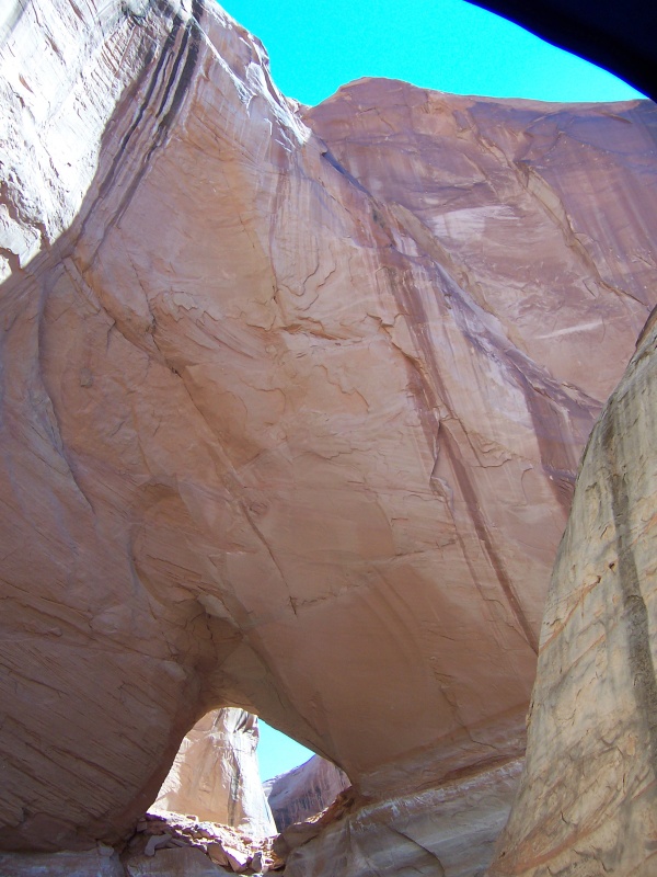 La Gorce Arch in Davis Canyon on the Escalante River Arm 9-27