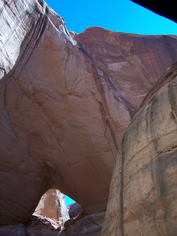 La Gorce Arch in Davis Canyon on the Escalante River Arm 9-27