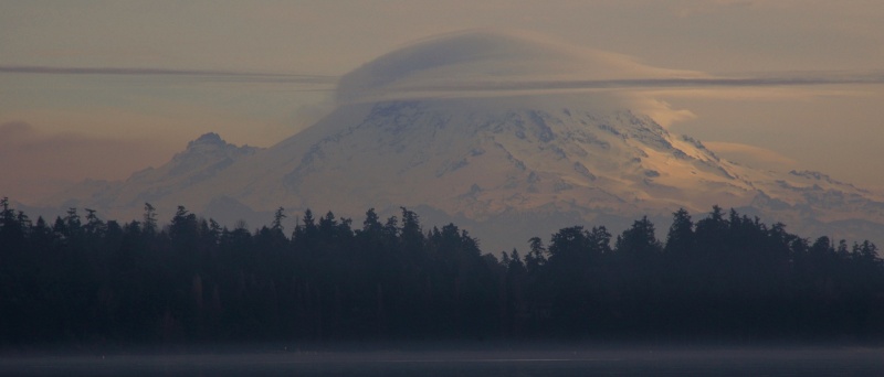 Lake Washington - Rainier Lenticular