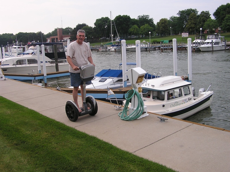 (Larry K) Larry K on Segway