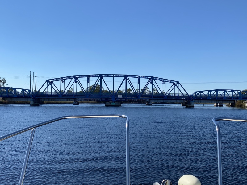Last fuel available was in Fernandina where we were warned about the ?blue bridge?  that we likely couldn?t get under