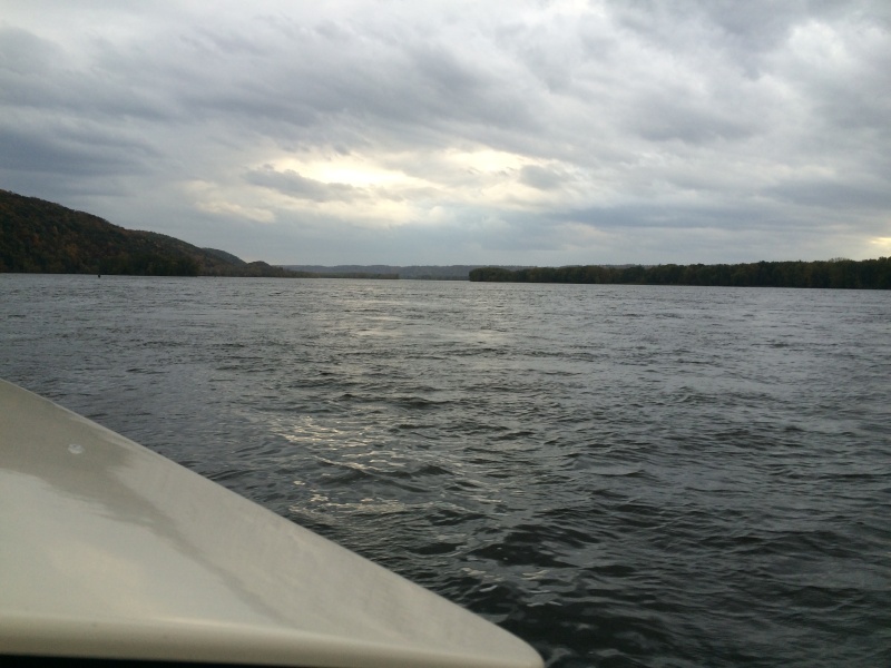 late October on the Mississippi
near Wyalusing