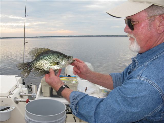 Launch day...1st Spec (Crappie) caught on Lake Harney