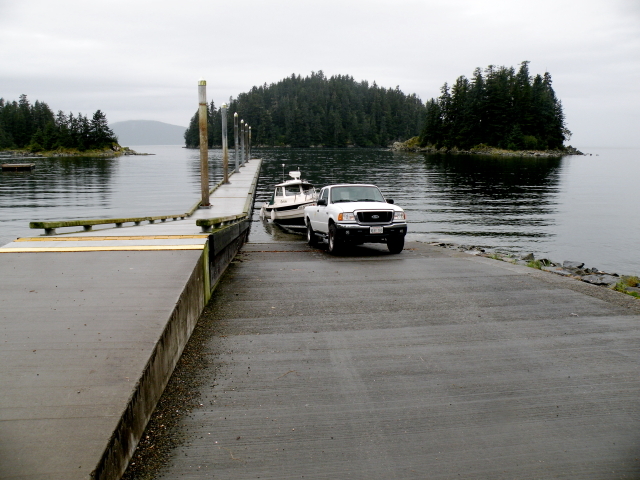 Launching at Amalga Harbor