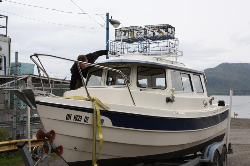 Launching at Port Ed, BC