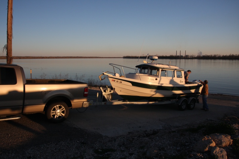 Launching at the inactive New Roads Ferry Landing, St. Francisville, LA