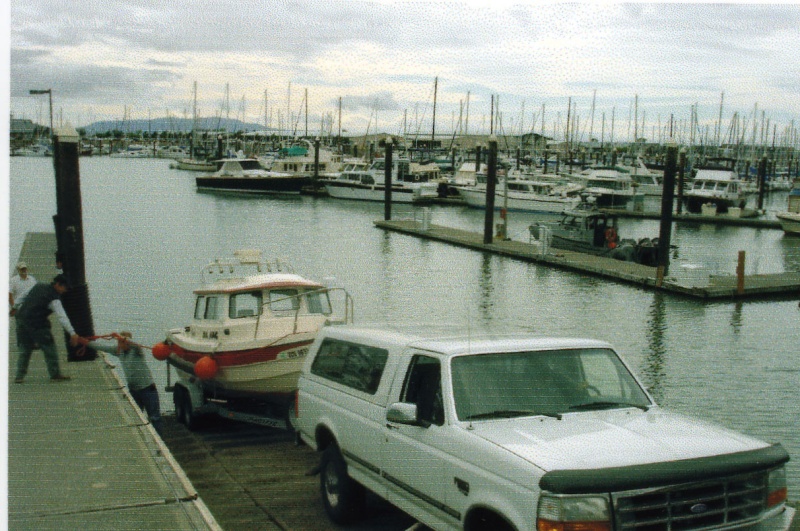 Launching the DA NAG at Squalicum Harbor