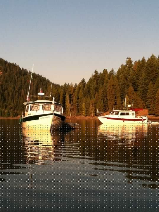 Laurna Jo and Daydream on Rimrock Lake 9-9-11