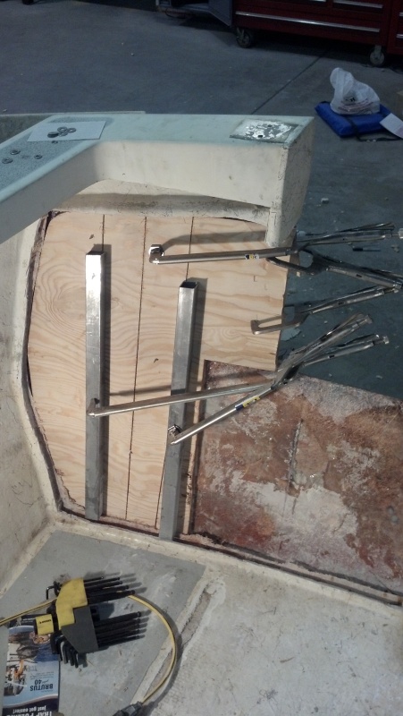 Layer One Right Side Clamped