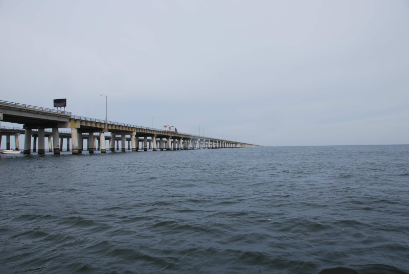 Leaving CBBT Small Boat Channel looking NW