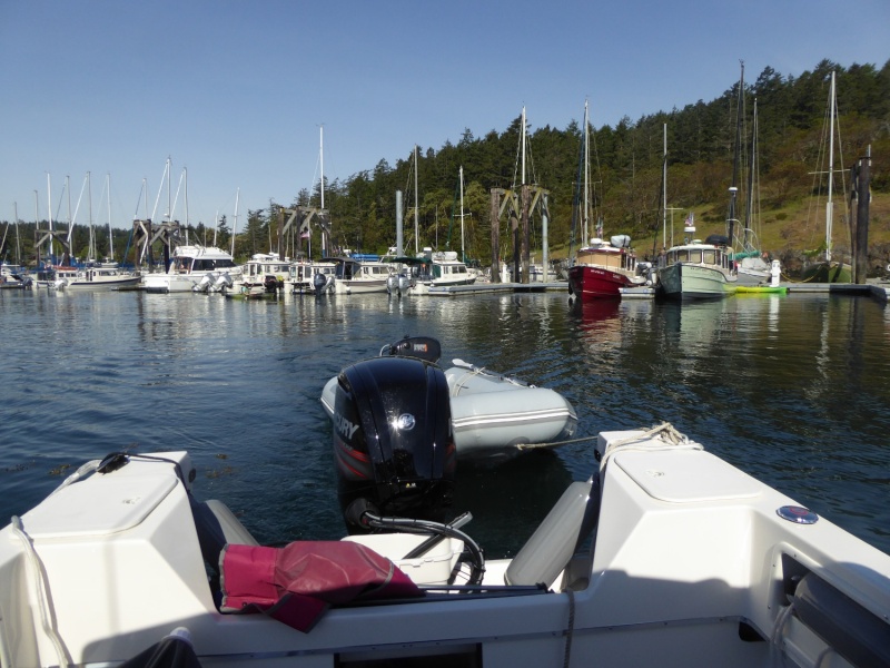 Leaving Friday Harbor on Sunday morning