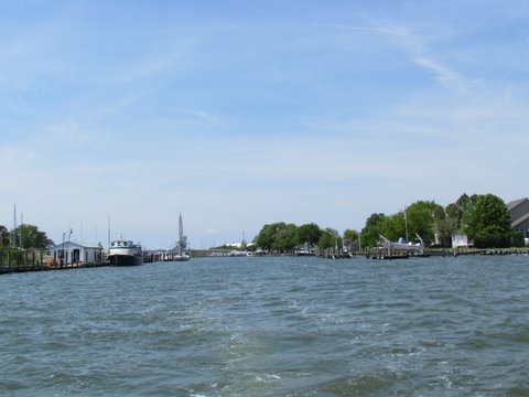 Leaving Knapps Narrows for the Little Choptank River on to Broad Creek and the San Domingo Creek