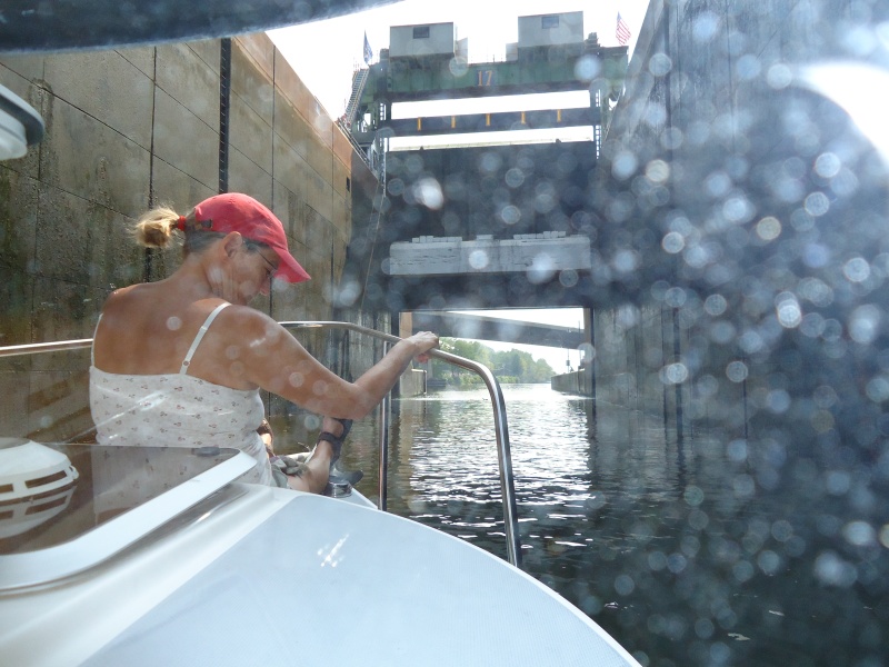 Leaving Lock 17