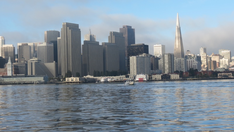 Leaving San Francisco.