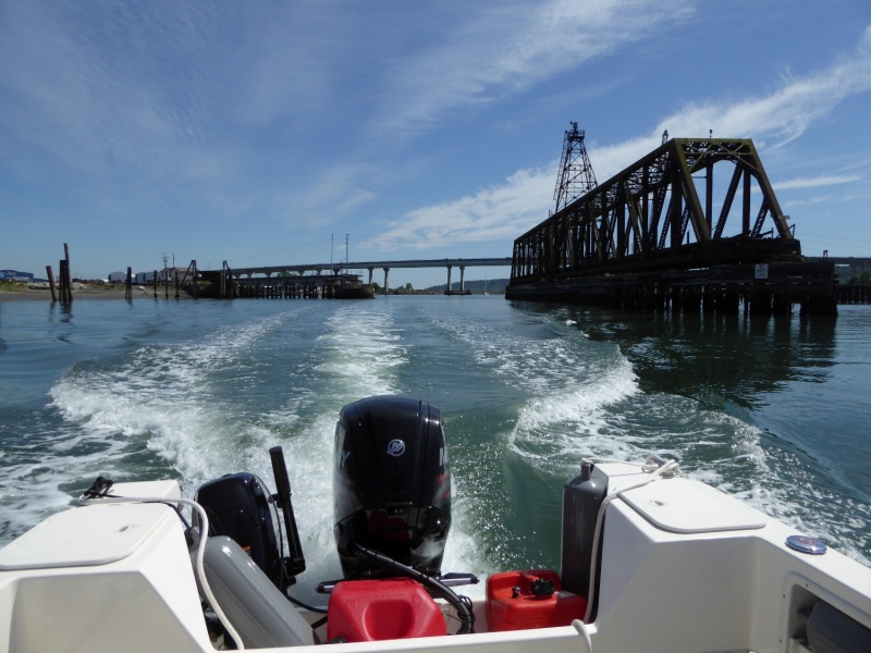 Leaving Swinomish Channel Friday afternoon June 30