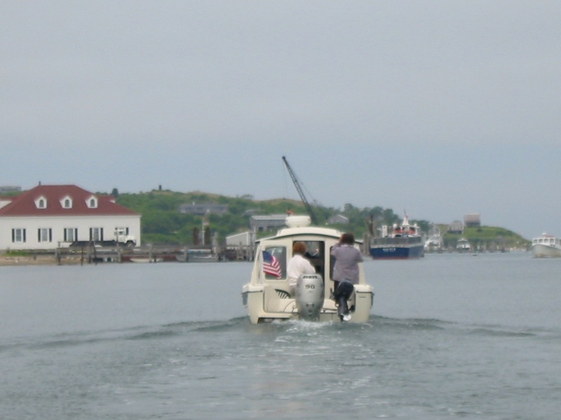 Leaving the MA coast and heading to Cuttyhunk Island