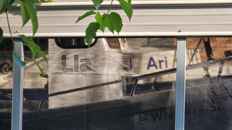 Lia is our dinghy for our retirement trawler and that time draws near....