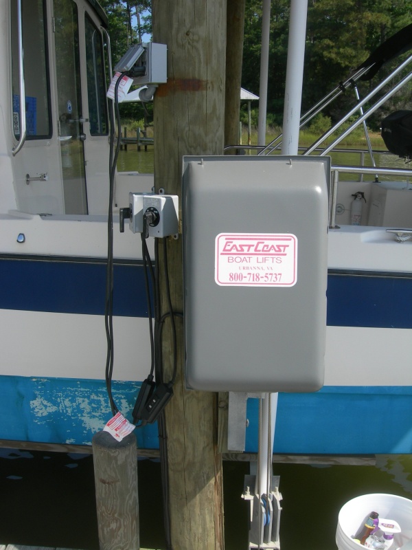 Lift motor covers lifts are 110V