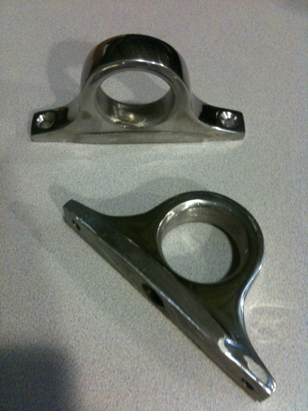 Lift rings after cutting them to size.