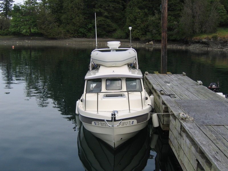 Lil Rascl at guest dock Roche Harbor