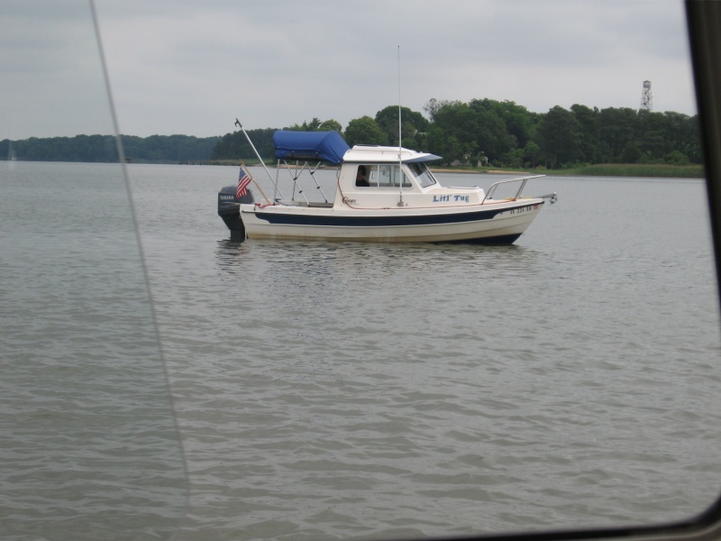 Litl' Tug getting ready to head on a cruise up the Chester river