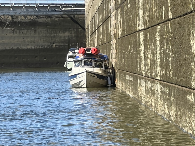 Little Joe and Mystery Girl in the Cheatham Lock
