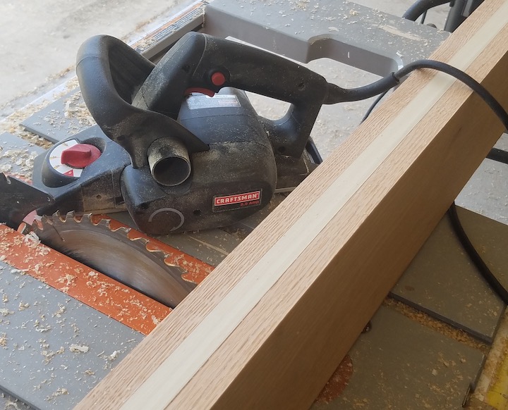 little power hand planer, hand-me-down from my pops