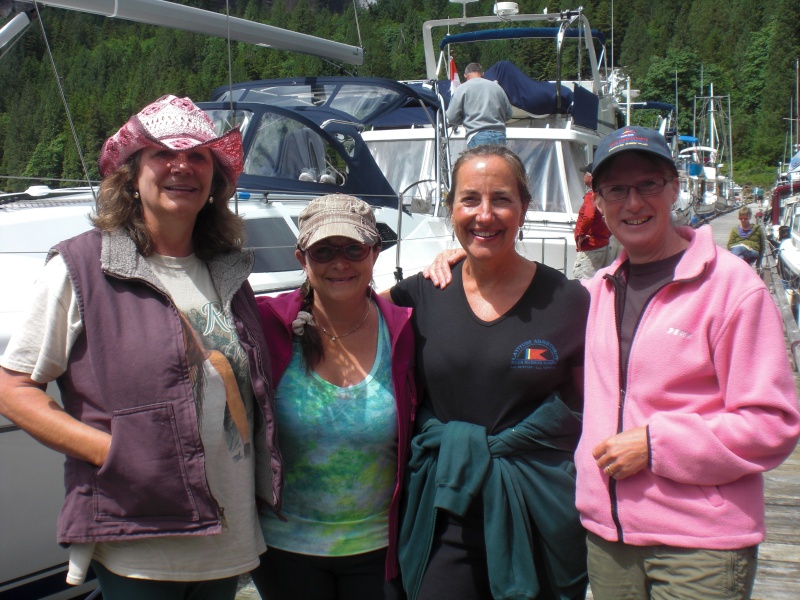 Liz "Anytime Baby", Rhonda "C-Fury", Caryn "C-Dancer", Andrea "Nomad".