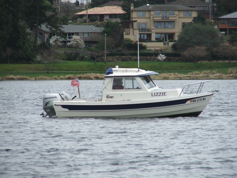 Lizzie in Andrews Bay