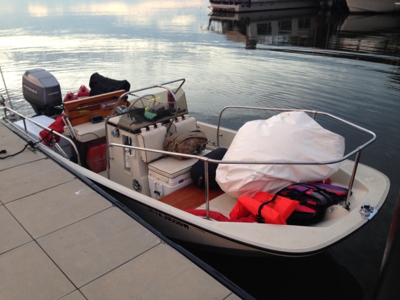 Loaded for camping.
