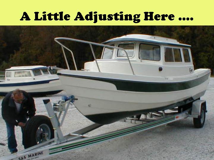 Loadmaster aluminum trailer from S&S Marine in Norfolk, VA