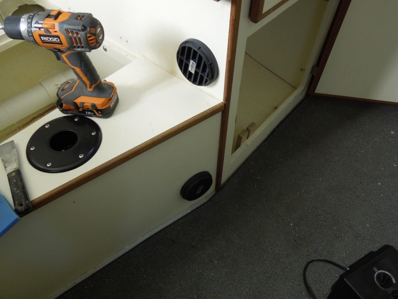 Location of heat vents