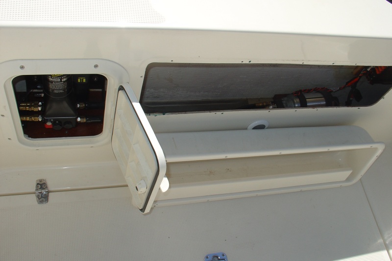 Locations for power steering pump and autopilot pump