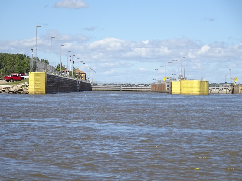 Lock 22 on Mississippi