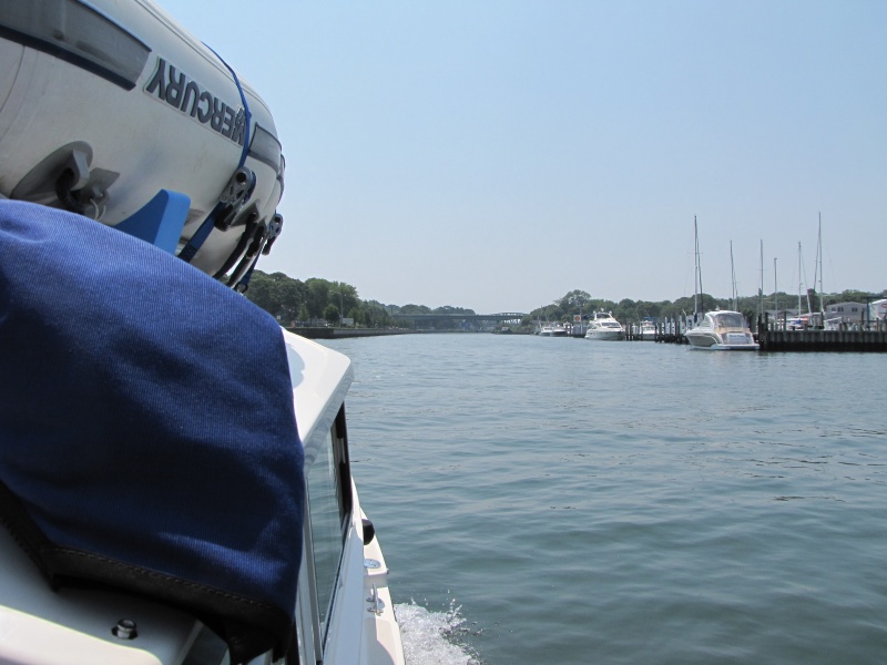 Long Island trip-Entering the Shinnecock Canal