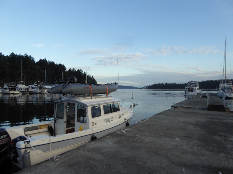 Looking from Bedwell harbour across to Stuart Island in the US. It was bitter sweet coming home a few days early - nice to take advantage of such good weather to get home safely and with time to spare, but sorry to not to see as many places up north like Powell River.