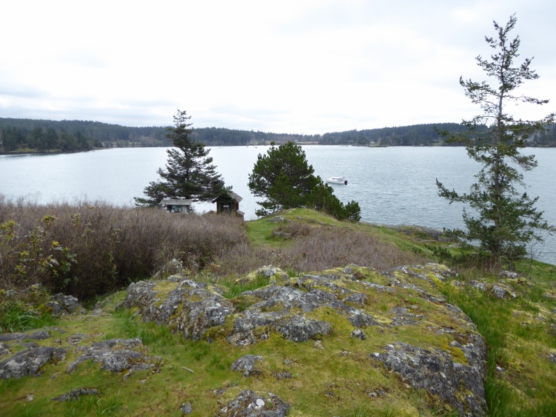 Looking into Blind Bay from top of Blind Island