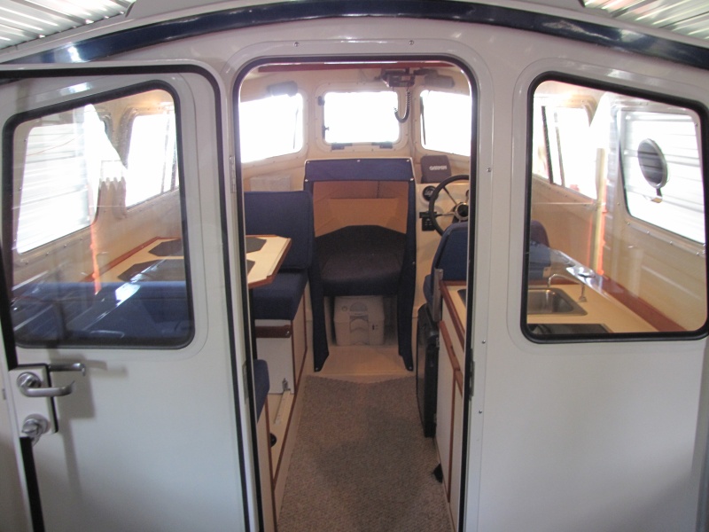 Looking into the pilothouse. 4/26/2011