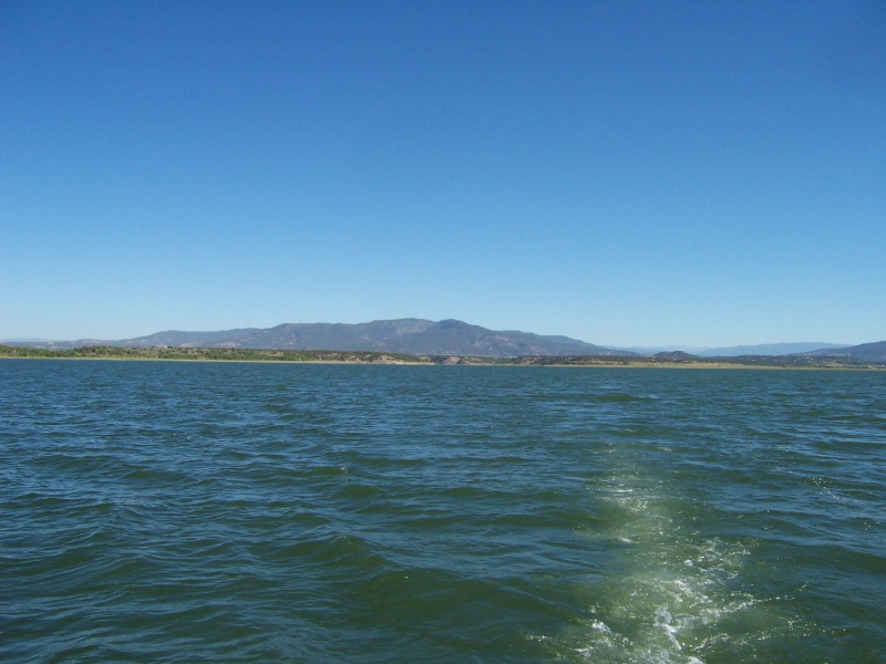 Looking north