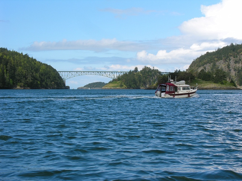 Lopez 07. Cornet Bay. The Admiral leads the fleet