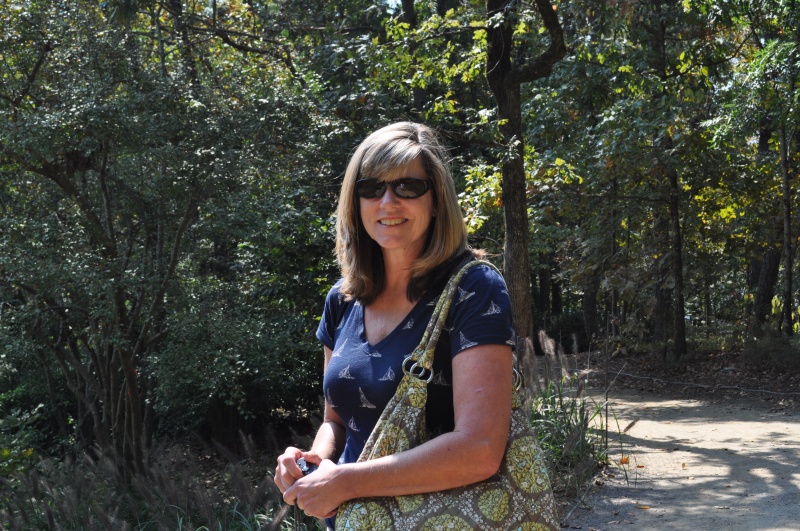 Lori at the Gardens.