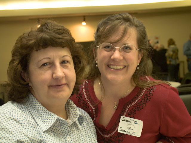 Lori & Susan enjoying the CBGT.